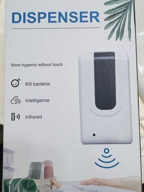 Infrared Touchless Sensor Liquid Soap Dispenser Hands Free Brand New Sealed